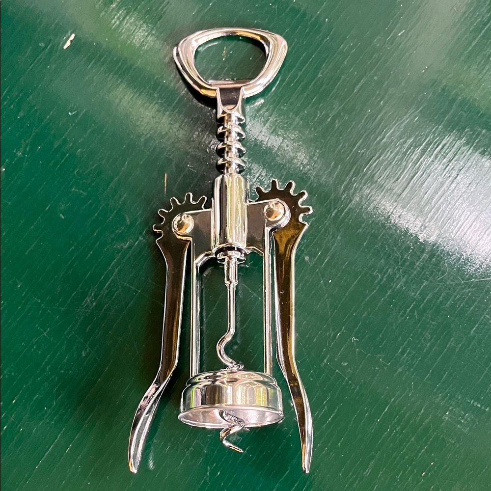 Silver Wing Corkscrew Wine Opener